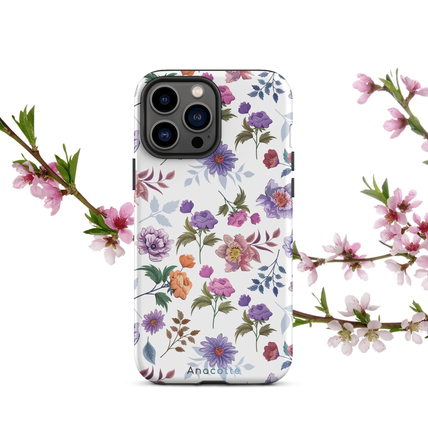 Anacotte Stylish Cute Floral iPhone Case-3