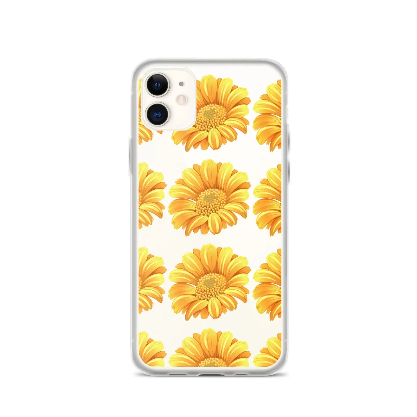 Cute Printed Silicone iPhone Case-1