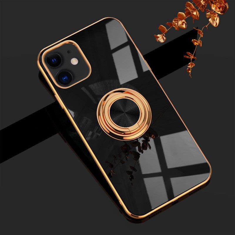 Ringora Electroplating Phone Case with Magnetic suction-0