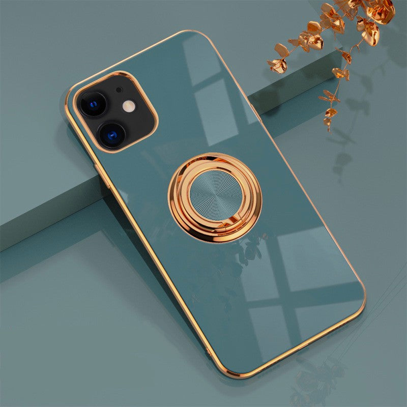 Ringora Electroplating Phone Case with Magnetic suction-6