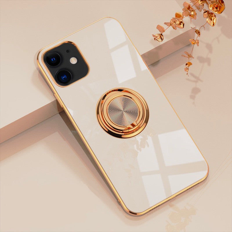 Ringora Electroplating Phone Case with Magnetic suction-7