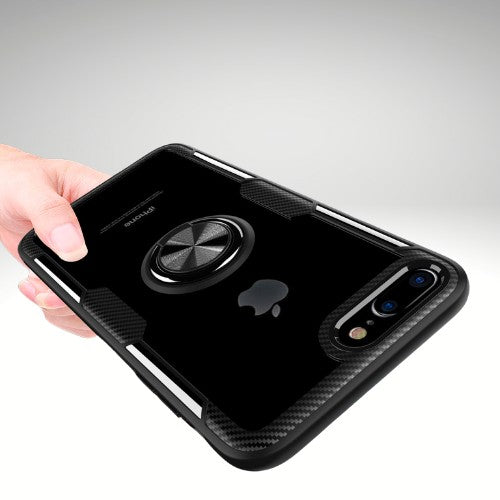 iPhone 14 Anti-Scratch Case with 360 Degree Rotation Ring-2