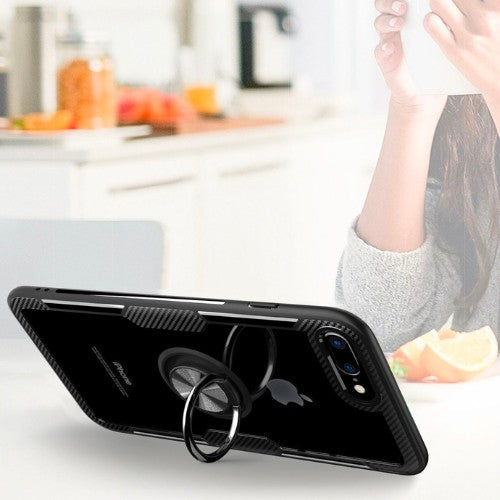 iPhone 14 Anti-Scratch Case with 360 Degree Rotation Ring-1