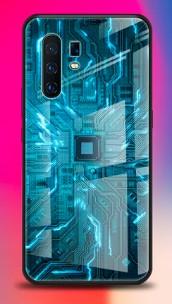 Temepoint Graphene Cooling Frosted Tempered Glass Phone Case-7