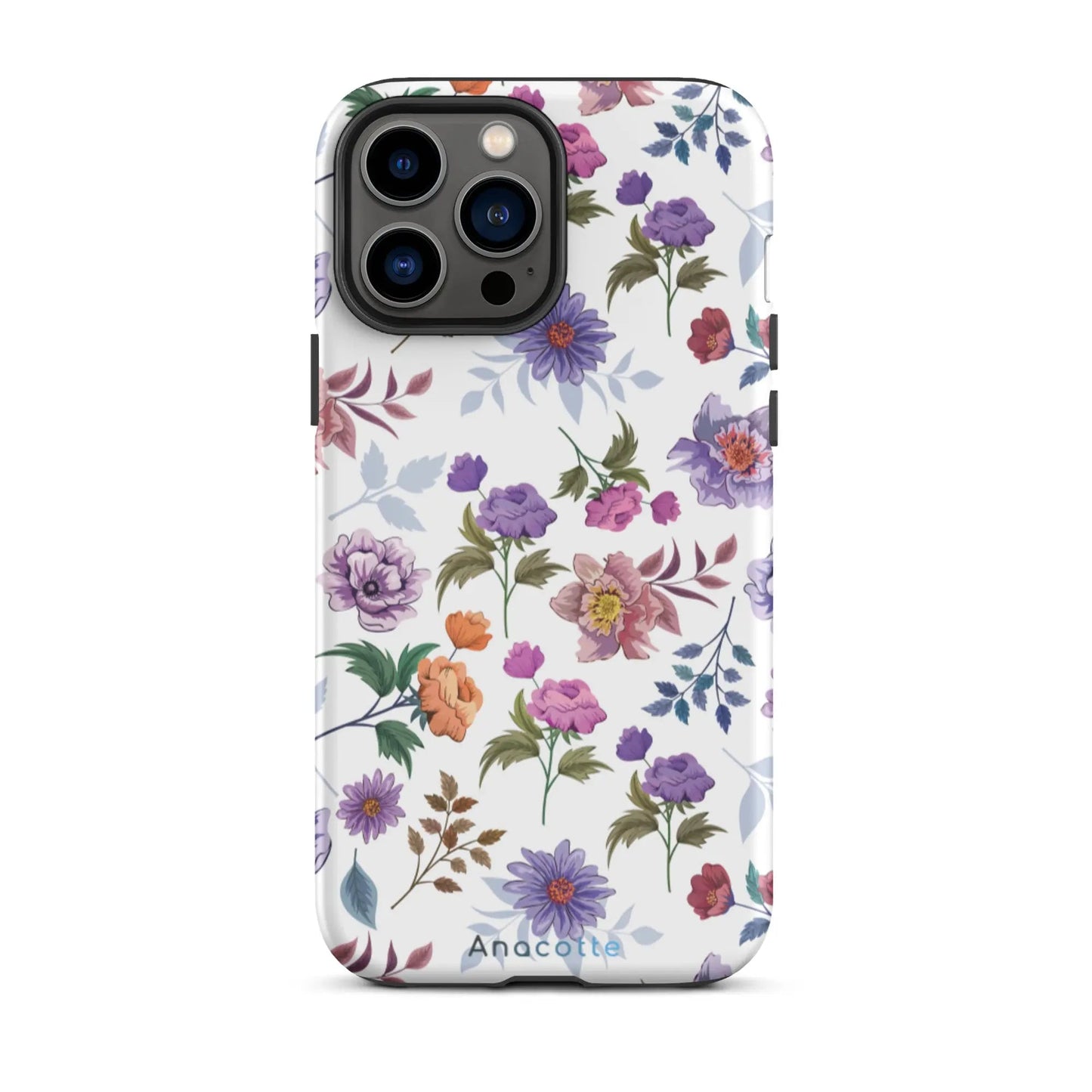 Anacotte Stylish Cute Floral iPhone Case-0