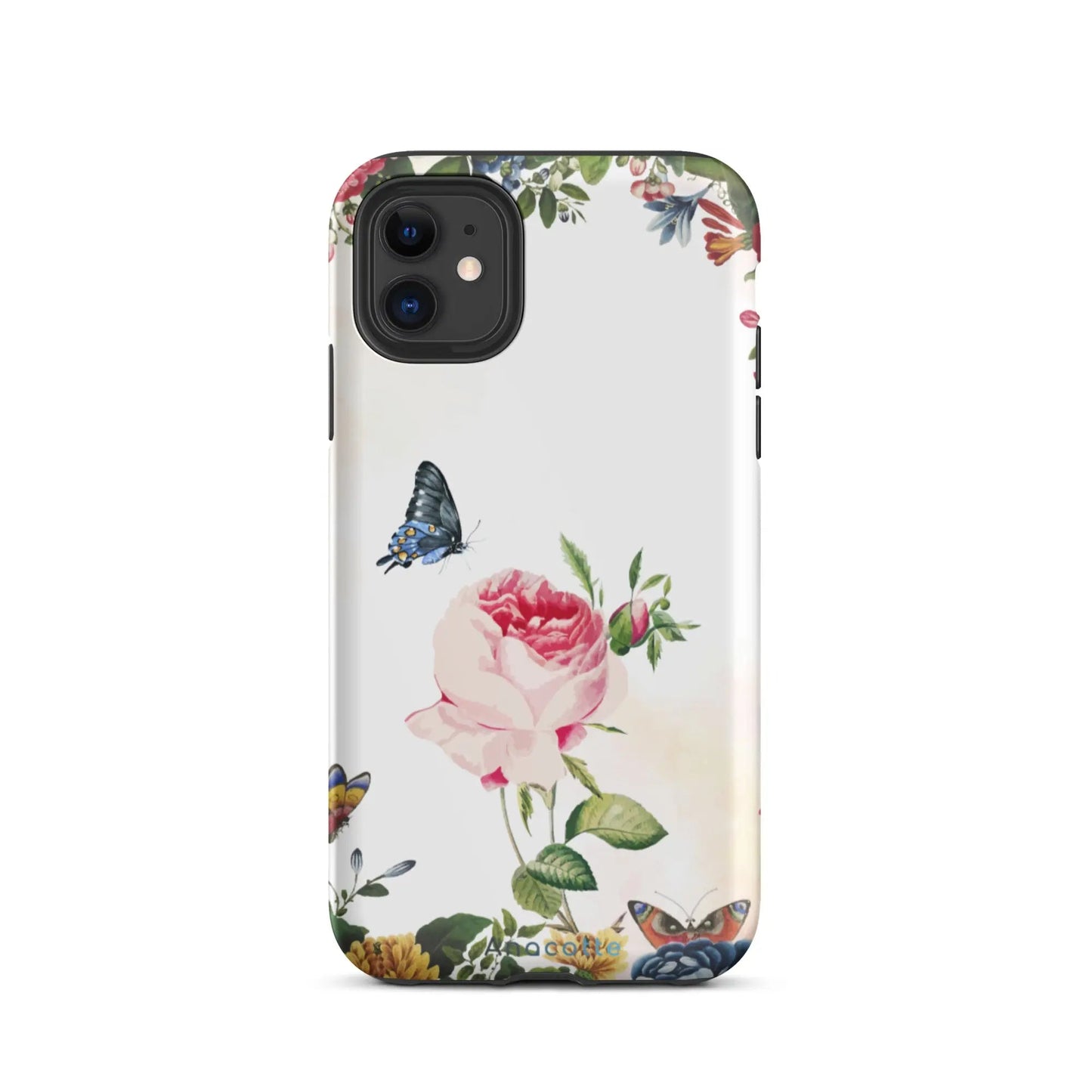 Anacotte Stunning Flower and Butterfly iPhone case-4