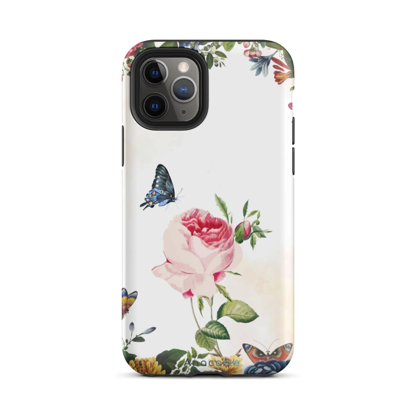 Anacotte Stunning Flower and Butterfly iPhone case-5