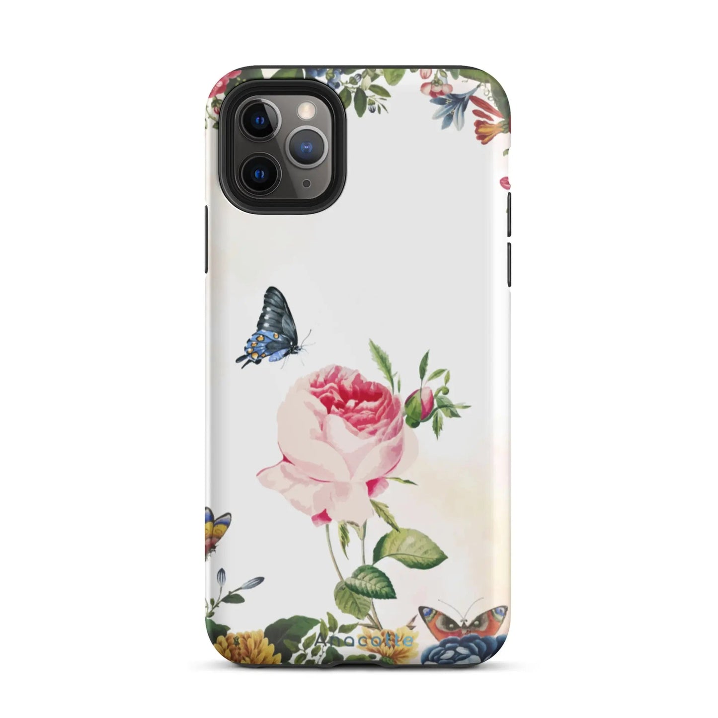 Anacotte Stunning Flower and Butterfly iPhone case-6