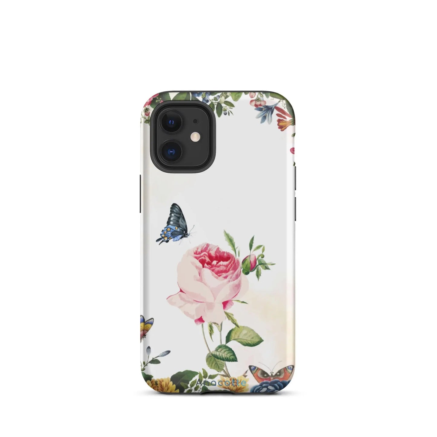 Anacotte Stunning Flower and Butterfly iPhone case-7