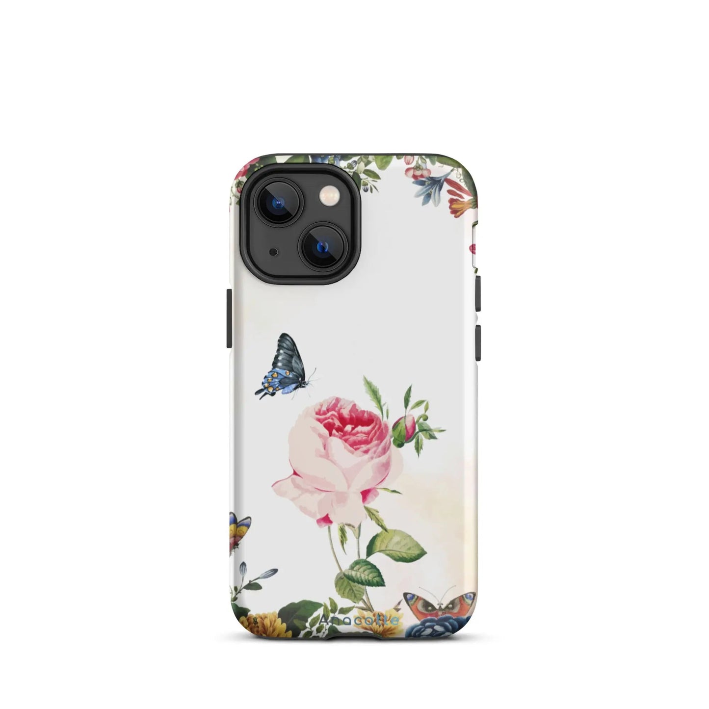 Anacotte Stunning Flower and Butterfly iPhone case-11