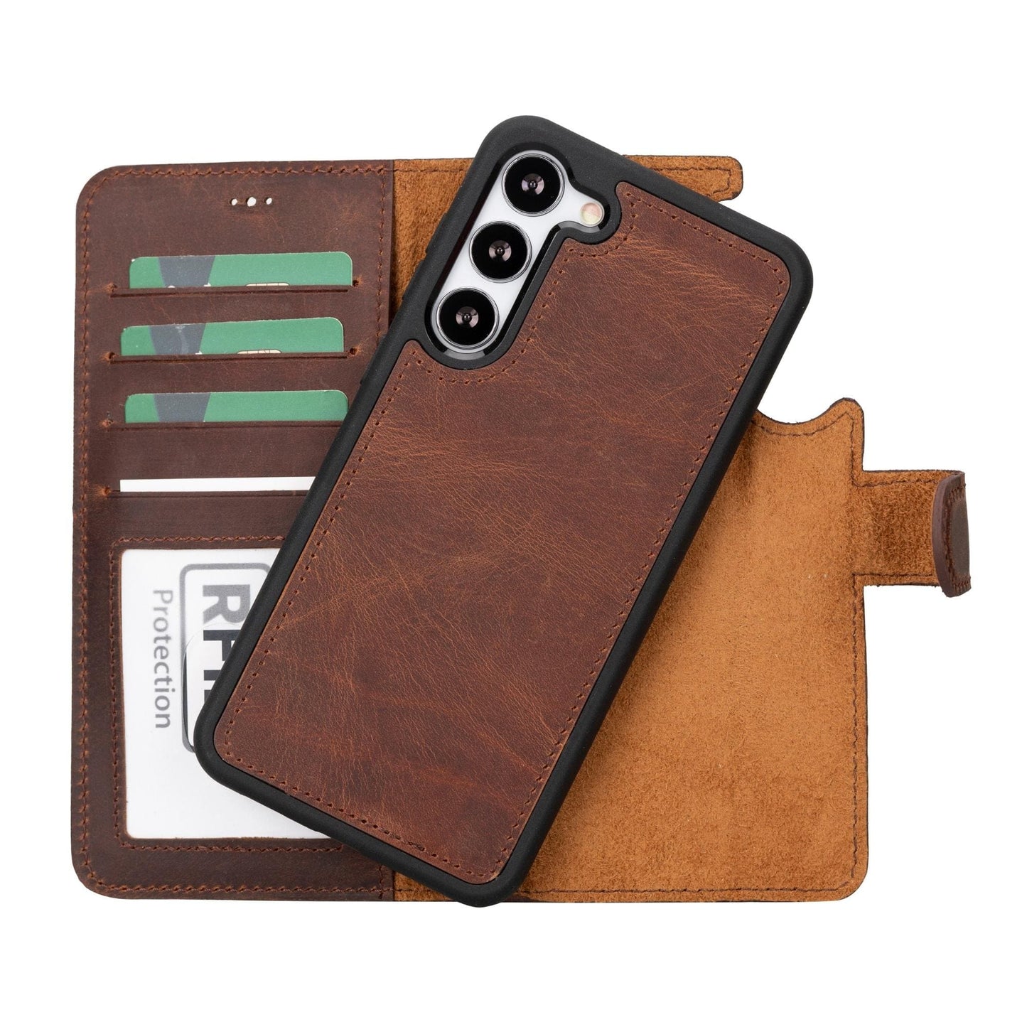 Buffalo Samsung Galaxy S23 Series Detachable Leather Wallet Case-8