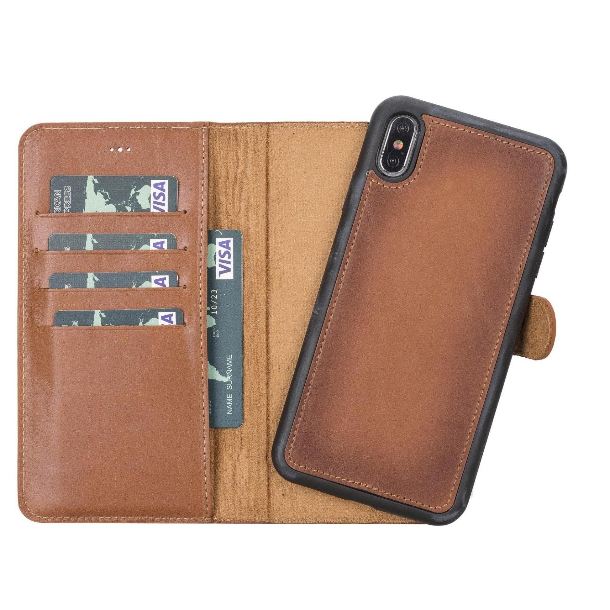 Casper iPhone XR Leather Wallet Case-2