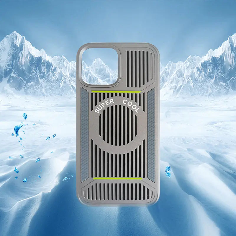 iPhone 14 Anacotte Coldzero Pro Bionic Cooling Phone Case-2