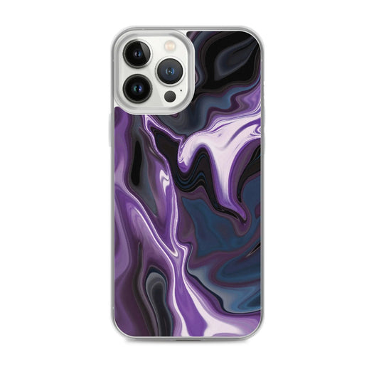 Stylish Printed Silicone iPhone Case-0