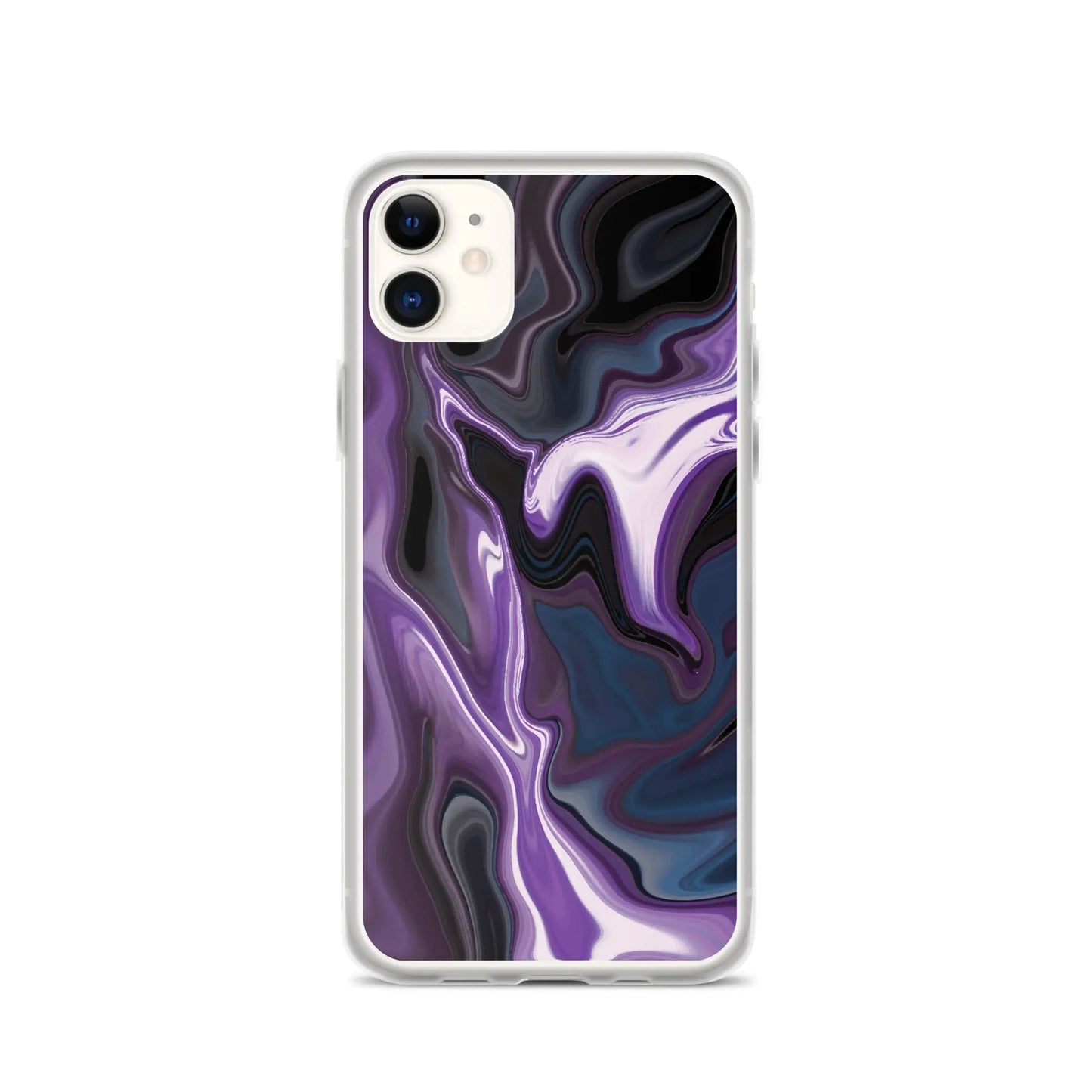 Stylish Printed Silicone iPhone Case-1