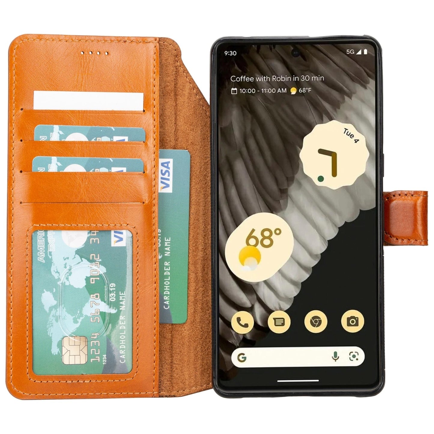 Sheridan Detachable Leather Google Pixel 8 Wallet Case-0