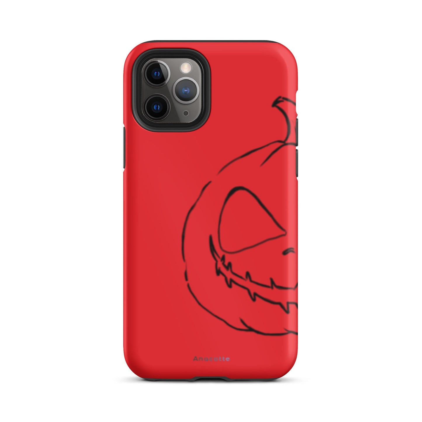 Anacotte Halloween Spooky Charm Pumpkin for iPhone 14, 13, 12, 11 Case-2