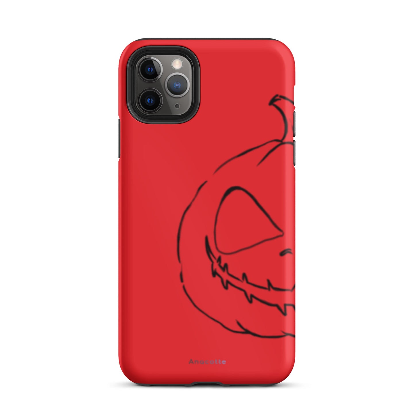 Anacotte Halloween Spooky Charm Pumpkin for iPhone 14, 13, 12, 11 Case-3