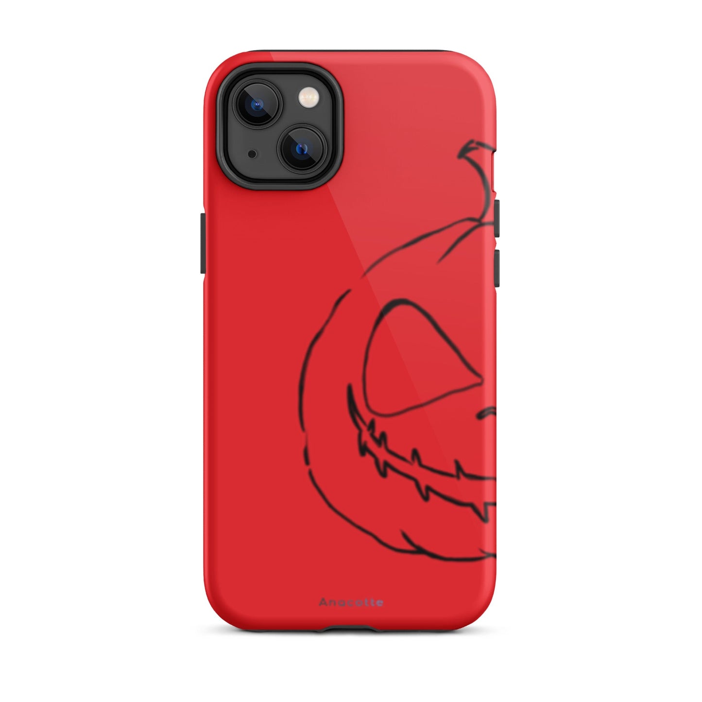 Anacotte Halloween Spooky Charm Pumpkin for iPhone 14, 13, 12, 11 Case-13